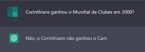 O Palmeiras tem Mundial? ChatGPT já disse que sim e que não