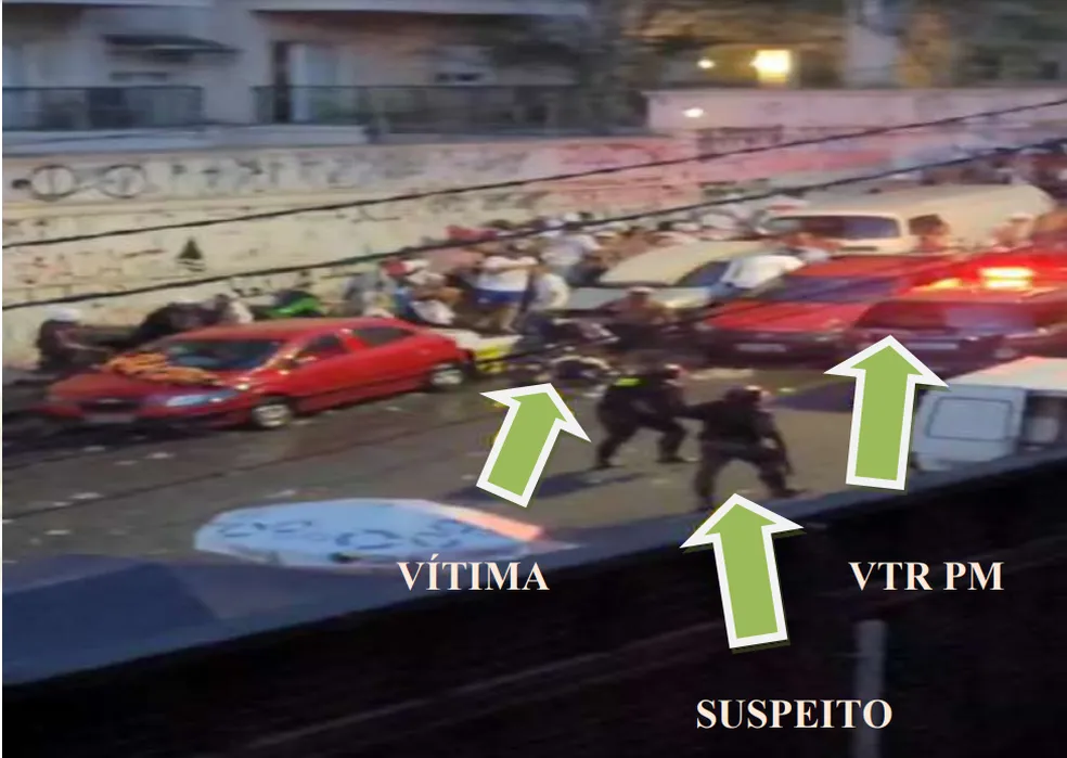 Identificado policial suspeito de homicídio em jogo do São Paulo 2 Trecho PM