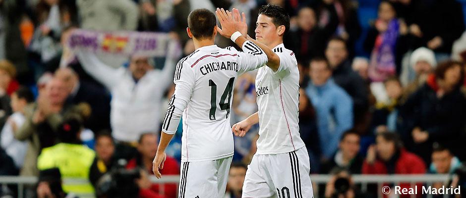 Parça de James Rodríguez dos tempos de Real Madrid fica livre no mercado e pode reforçar o São Paulo 1 Chicharito James Real Madrid