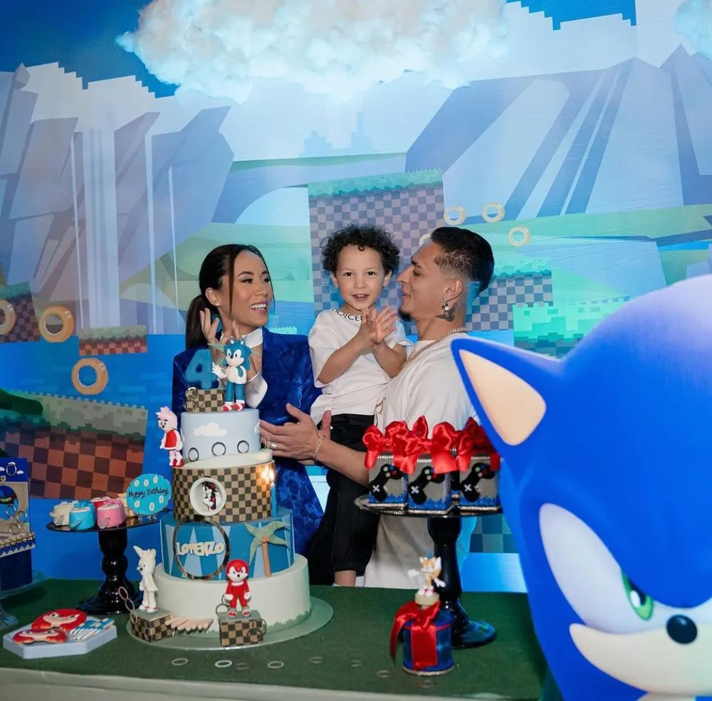 Antony comemora aniversário do filho após se acertar com ex-mulher 1 Festa filho Antony
